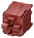 Kontaktblok, 1 NO, 1 NC, tilslutning af loddestifter 3SB2455-0J miniature