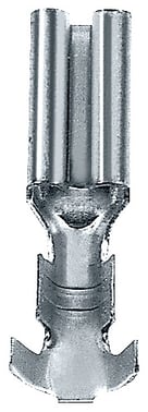 Push-on-kontakt til fladt stik, 2,8x0,8 mm, låsefjeder til fastgørelse 3SB2908-8AE