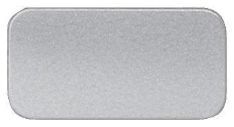 Selvklæbende mærkeplade, etiketstørrelse 9,5x18,5 mm, sølvfarvet, zu 3SB2901-2AL