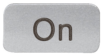 Selvklæbende mærkeplade, etiketstørrelse 9,5x18,5 mm, sølvfarvet, ein 3SB2901-2AB