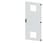 Dør, højre, med udskæring til filterblæser, med ventilationsåbninger, ... 8MF1080-2UT14-3BA2 miniature