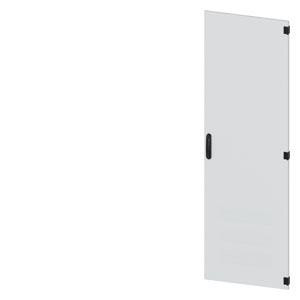 Dør, højre, med ventilationsåbninger, IP40, H: 2000 mm, B: 600 mm, RAL 7035, ... 8MF1060-2UT14-2BA2