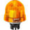 Integreret signallampe, roterende lys LED, 24 V gul 8WD5320-5DD miniature