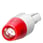 Wedge base LED-lampe 24 V AC / DC superlys, W2x4.6D, gul 3SB3901-1RB miniature