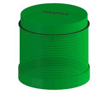 Signalkolonne enkeltblitz lyselement grøn, 230 V AC 8WD4450-0CC