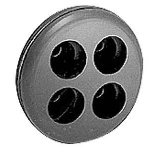 Gummikabelindføring til 4 kabler 4-12 mm 8HP1808