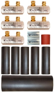 Complete shearbolt connector kit KSC150N-1-5HS, 70-150mm² 1 kV 7321-008300
