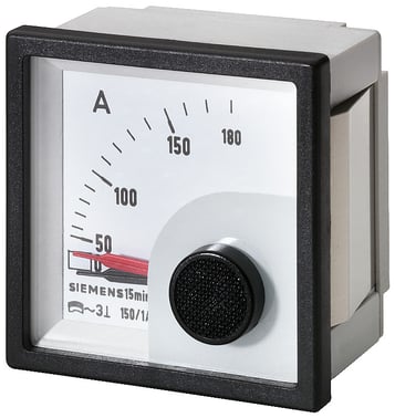 Tilbehør til afbryder med sikringer in-line design, plug-in amperemeter. 3NJ6900-4HE12