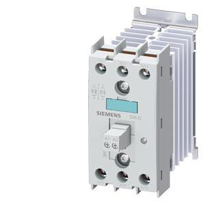 Solid-state kontaktor 3RF2, 3-ph. AC51 10 A 48-600 V / 110 V AC 2-fasestyret 3RF2410-1AB35
