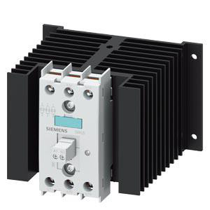 Solid-state kontaktor 3RF2, 3-ph. AC51 40 A 48-600 V / 110 V AC 3-faset styret 3RF2440-1AC35