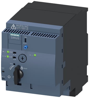 SIRIUS kompakt belastningsfremføringsstarter 690 V, 110-240 V AC / DC, 50-60 Hz, 0,1-0,4 A 3RA6250-0AP30