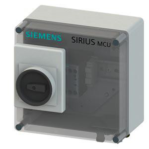 SIRIUS MCU motorstarter Kapslingsgrad IP55 plast Kommunikation uden elektromekanisk skift Kortslutningsbeskyttelse 3RK4340-3ER51-0BA0