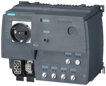 Motorstarter M200D AS-i-kommunikation: AS-i reverseringsstarter, mech. skifte 3RK1325-6KS41-1AA0