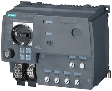 Motorstarter M200D AS-i-kommunikation: AS-i direkte starter, elektron. skifte 3RK1325-6KS71-2AA0