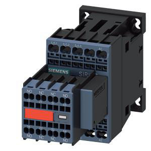Kontaktor, AC-3, 9 A / 4 kW / 400 V, 3-polet, 230 V AC, 50/60 Hz, 2 NO + 2 NC, fjederklemme 3RT2016-2CP04-3MA0