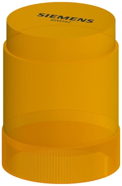 Enkelt-flash-lyselement, gul, 24 V AC / DC 8WD4220-0CD