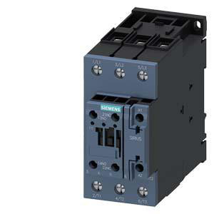 Kontaktor, AC-3, 50 A / 22 kW / 400 V, 3-polet, 20-33 V AC / DC, funktionsmodul valgfri, 1 NO + 1 NC, skrueterminal 3RT2036-1NB30-0CC0