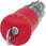 Nødstop svampeknap, 22 mm, rund, metal, højglans, rød, med BKS-lås 3SU1050-1HM20-0AA0 miniature