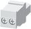 Udskiftningskontrolstik til 3RF20 / 21/22 / 3RF23 / 24 farve grå identifikationsmærkning A1 A2 3RF2900-1TA88 miniature