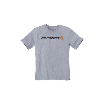 Carhartt t-shirt Emea logo 103361 lysgrå XL 103361034-XL
