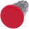 Svampeknap, 22 mm, rund, metal, højglans, rød 3SU1050-1EA20-0AA0 miniature