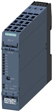 AS-i SlimLine Compact-modul SC22.5 digital 4DI / 4DQ, IP20, fjederklemmer 3RK1400-2CG00-2AA2