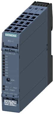 AS-i SlimLine kompakt modul A / B slave 4 DI / 4 DQ, IP20 4 x indgang 3-leder sensor 3RK2400-2CG00-2AA2