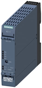 AS-i SlimLine Compact-modul A / B-slave 4DQ, IP20 4x udgang, 2 A, 24 V DC maks. 4 A 3RK2100-1CE00-2AA2