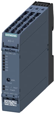 AS-i SlimLine kompakt modul A / B slave 4 DI / 2 RQ, IP20 4 x indgang 3-leder sensor 3RK2402-2ME00-2AA2