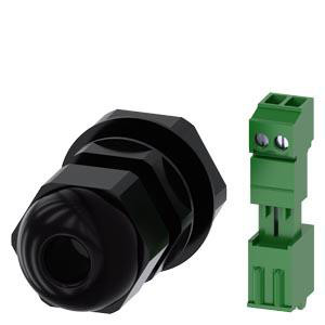 Metrisk skrueforbindelse M20 til føring af det runde kabel i AS-i-hus, til plast eller metal Kapsling med 1-3 kontrolpunkter, inklusive 2-polet c 3SU1900-0JA10-0AA0