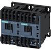 Vendekontaktorenhed AC-3, 4 kW / 400 V, 24 V DC 3-polet, størrelse S00 Fjederklemme elektrisk og mekanisk lås med integreret diode 3RA2316-8XB30-2FB4