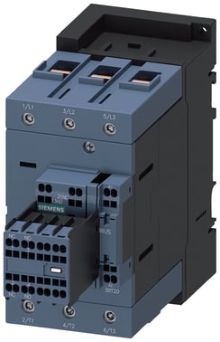 Kontaktor, AC-3, 80 A / 37 kW / 400 V, 3-polet, 110 V AC / 50 Hz, 2 NO + 2 NC, skrueterminal / fjederklemme 3RT2045-3AF04