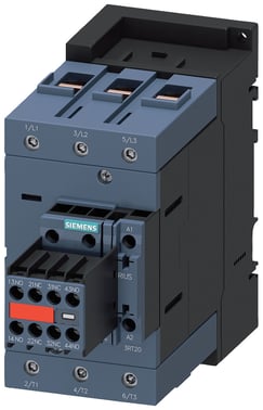 Kontaktor, AC-3, 80 A / 37 kW / 400 V, 3-polet, 230 V AC / 50 Hz, 2 NO + 2 NC, skrueterminal 3RT2045-1AP04-3MA0