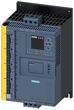 SIRIUS soft starter 200-480 V 18 A, 110-250 V AC fjederklemmer fejlsikker 3RW5514-3HF14