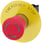 NØDSTOP svampeknap, oplyst, 22 mm, rund, metal, skinnende, rød, 40 mm, positiv låsning, iht. iht.EN ISO 13850, roter-til-låse, w 3SU1158-1HB20-1PT0 miniature