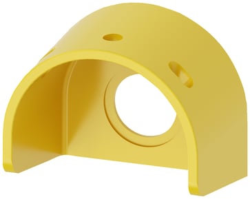 Beskyttelseskrave til nødstop-svampeknap, 60 mm, 22 mm, gul, plastik 3SU1900-0EX30-0AA0
