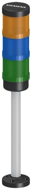 Komplet enhedssignalsøjle, gul, blå, grøn, med integreret LED 24 V AC / DC 8WD4423-5AK05-0AE0