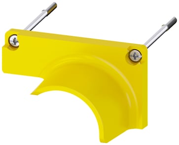 Beskyttelseshalsbånd til nødstop-svampeknap, kan monteres, gul, plastik 3SU1900-0JH30-0AA0