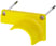 Beskyttelseshalsbånd til nødstop-svampeknap, kan monteres, gul, plastik 3SU1900-0JH30-0AA0 miniature