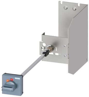 Dørkobling roterende betjeningsmekanisme til afbryder, S3, greb grå 3RV2946-3B