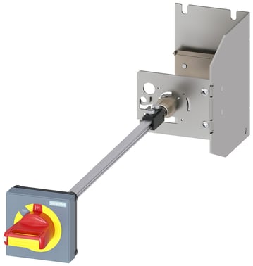 Dørkobling roterende betjeningsmekanisme til barske forhold for afbryderstørrelse S00 / S0 nødstophåndtag 3RV2926-3C