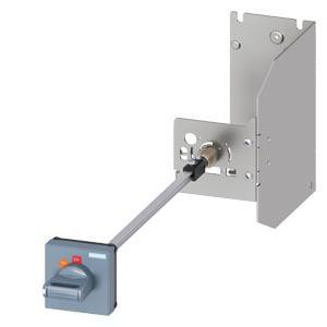 Dørkobling roterende betjeningsmekanisme til barske forhold For afbryder Størrelse S00 / S0 Håndtag grå 3RV2926-3B