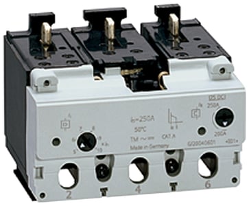 Adapter til hjælpekontakt til 4 HS til indbygning N-pol/venstre/højre Tilbehør til VL630, VL800, VL1250, VL1600 3VL9816-2AL00