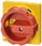 Drejegreb rød/gul til afbryder 3LD2 63-125 3LD9284-3B miniature