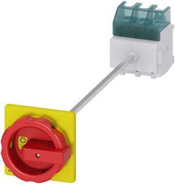 SENTRON, Switch disconnector 3LD, emergency switching-off switch, 3- pole, Iu: 63 A 3LD2513-0TK53