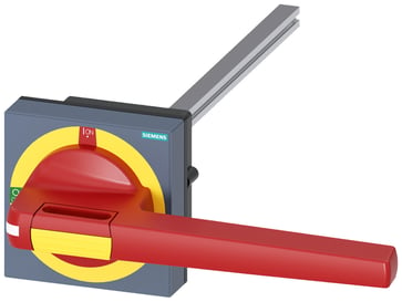 Dørkobling roterende betjeningsmekanisme Nødafbrydelse med tolerancekompensation Størrelse 100x 100, aksel 12x 12, 300 mm 8UD1161-4AF25