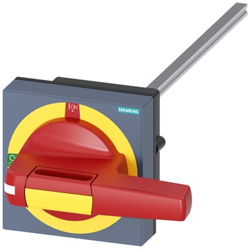 Dørkobling roterende betjeningsmekanisme Nødafbrydelse med tolerancekompensation Størrelse 100 x 100 mm aksel 8 x 8, 300 mm 8UD1141-2AF25
