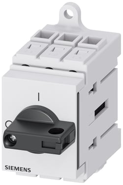Load disconnector 3LD3, Iu 63 A Main switch 3-pole Rated operating capacity at AC-23 A 3LD3430-0TK11