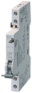 Auxiliary current switch with test button, 2 NO for miniature circuit breaker 5SL, 5SY, 5SP, Incorporated switch 5TL1 RCBO 5SU1, FI 5SV 5ST3011-2