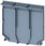 Bag insulationsplade Bred 3-polet 1 stk tilbehør til: 3VA1 100/160 3VA9111-0WK30 miniature